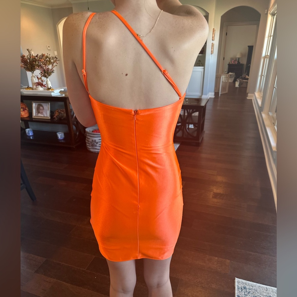 Orange Homecoming dress - Picture 2 of 2